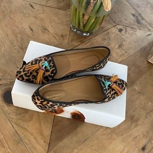 Size 6.5 Animal Print Slipons